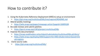 Support of containerized workloads in ONAP | PPT