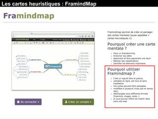 Les cartes heuristiques : FramindMap
 