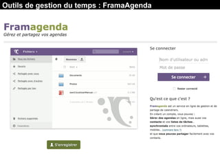 Outils de gestion du temps : FramaAgenda
 
