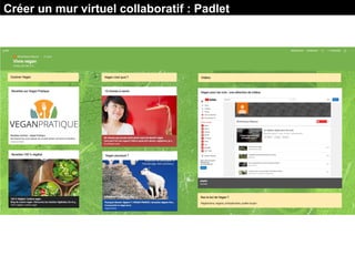 Créer un mur virtuel collaboratif : Padlet
 