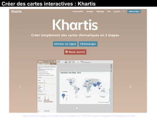 Créer des cartes interactives : Khartis
Plus d'infos sur : http://www.archimag.com/veille-documentation/2017/07/05/quand-cartographie-devient-jeu-enfant
 