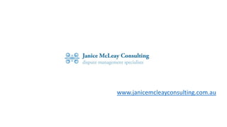 www.janicemcleayconsulting.com.au
 