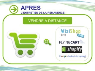 APRES L’ENTRETIEN DE LA REMANENCE VENDRE A DISTANCE 