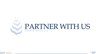 PARTNER WITH USP ORT E R P RI ZE 2019
 