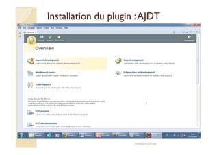 Installation du plugin :AJDTInstallation du plugin :AJDT
med@youssfi.net
 
