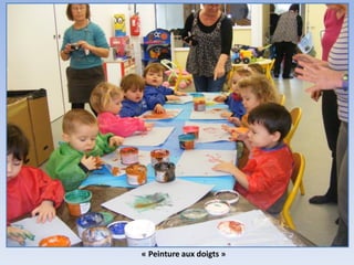 « Peinture aux doigts »
 