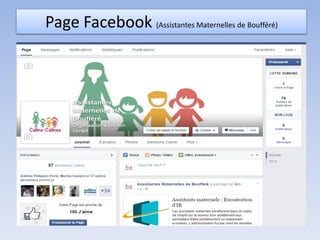 Page Facebook (Assistantes Maternelles de Boufféré)
 