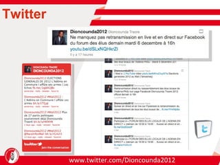 Twitter www.twitter.com/Dioncounda2012 