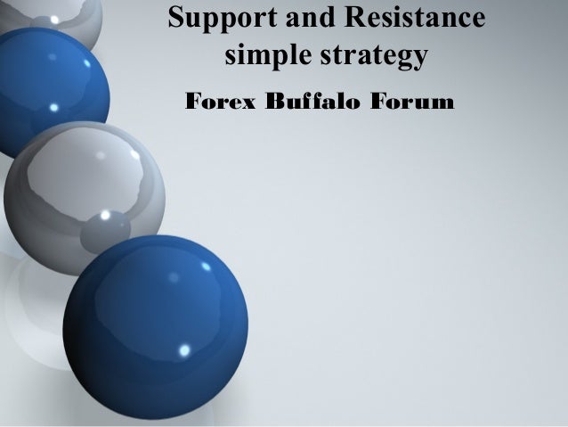 Forex support and resistance strategy