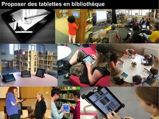 Usage des tablettes en bibliothèque à destination des publics adultes