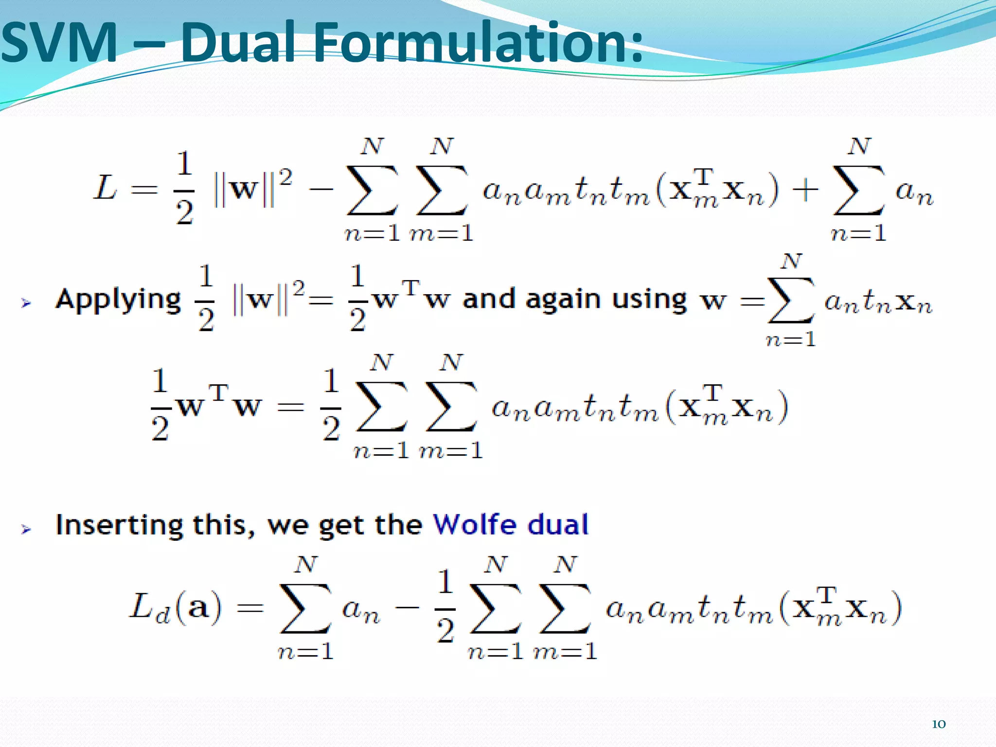 Support vector machine | PPTX