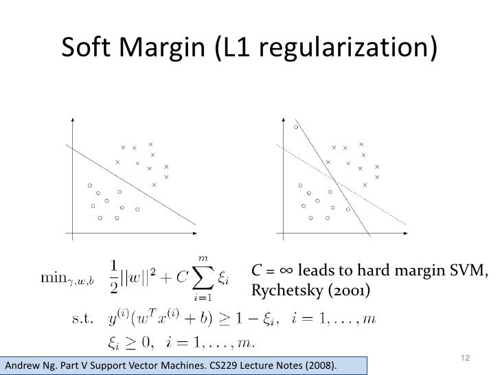 support vector machines andrew ng