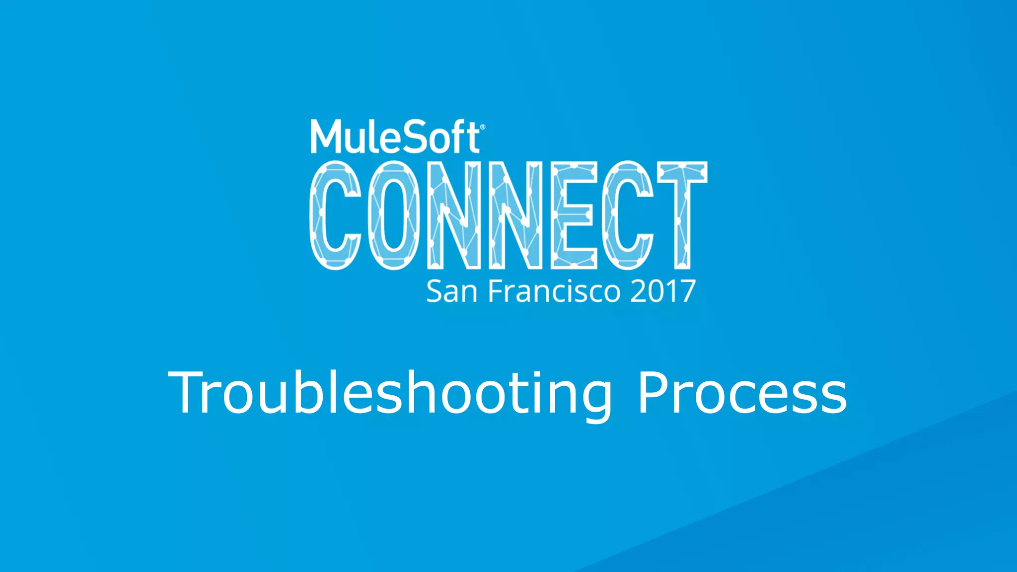 Troubleshooting Process
 