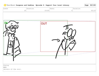 Scene
16
Duration
10:05
Panel
6
Duration
02:10
Dialog
MAN:
secrets of the soul.
Dungeons and Daddies Episode 6: Support Your Local Library Page 80/190
 