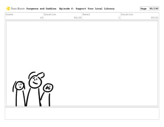 Scene
19
Duration
06:20
Panel
1
Duration
00:01
Dungeons and Daddies Episode 6: Support Your Local Library Page 95/190
 