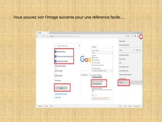 Vous pouvez voir l'image suivante pour une référence facile….
 