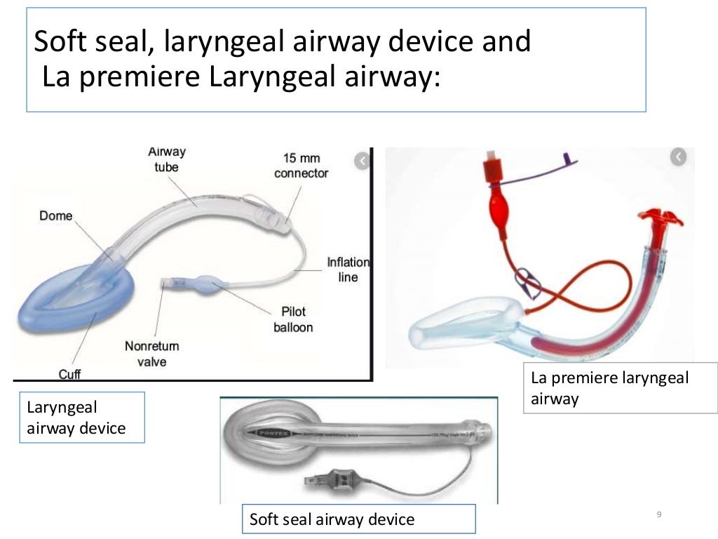 Supraglottic airway devices