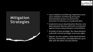 supraja technologies material for secure coding | DOCX