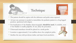 Suprapubic Aspiration By Essam Sidqi | PPT
