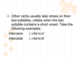 Suprasegmental or prosodic properties | PPTX