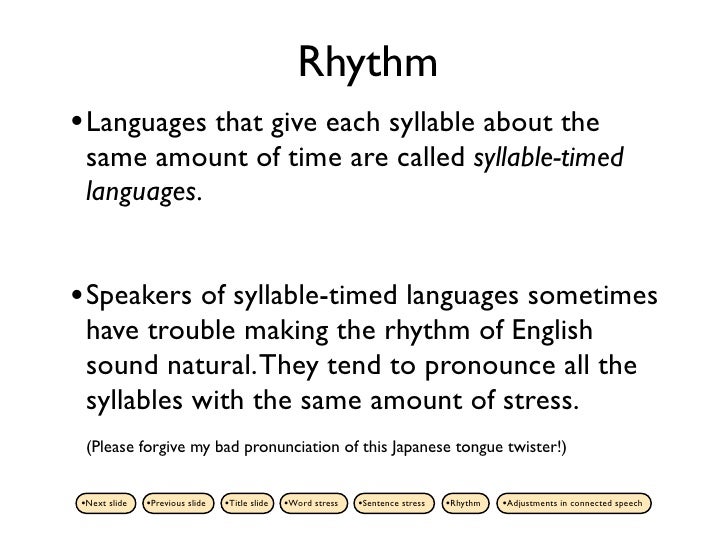 Suprasegmentals Part 1 2nd Ed