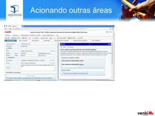 Acionando outras áreas
 