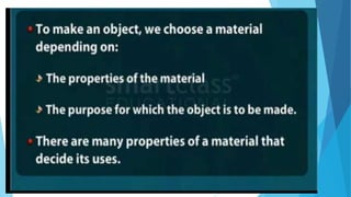 sorting materials into groups class 6 ppt