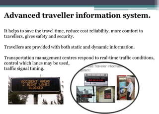 Intellegent Transportation System with Case Study | PPTX