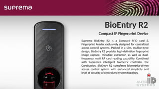 Suprema Acess controll Products presentation.pptx