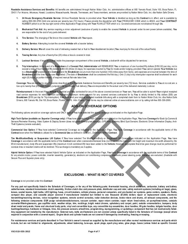 Endurance Supreme Coverage Plan