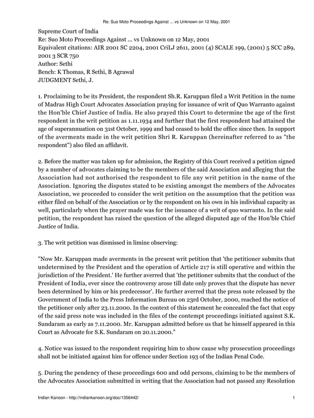 Supreme court judgement perjury PDF