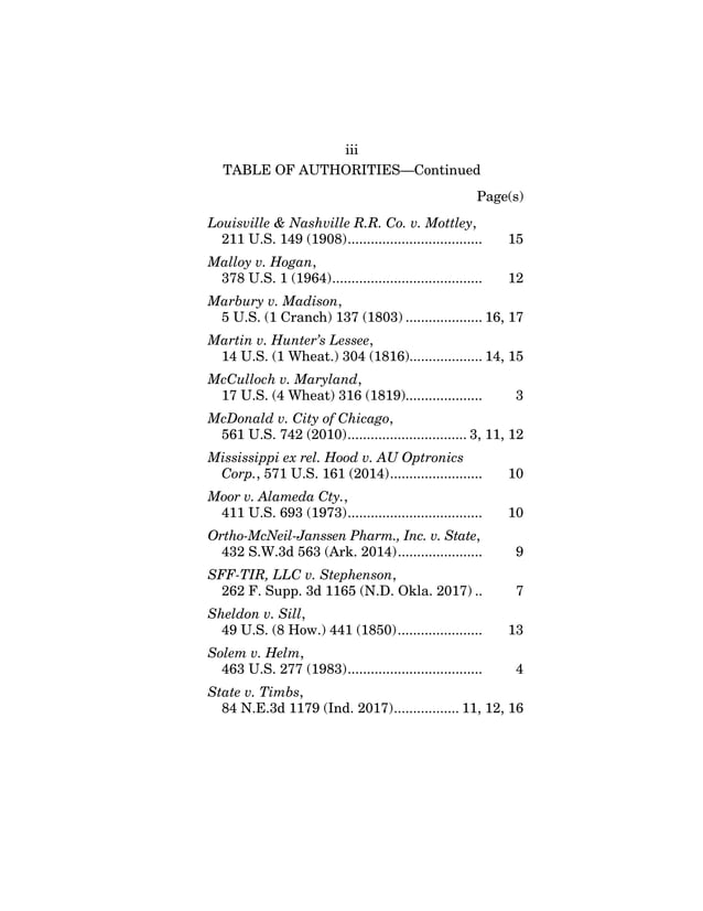 TYSON TIMBS, et al., v. STATE OF INDIANA PDF