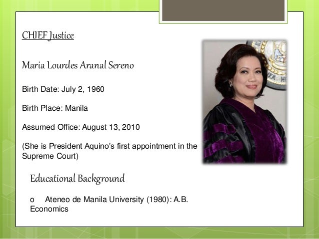 who is the head of the supreme court