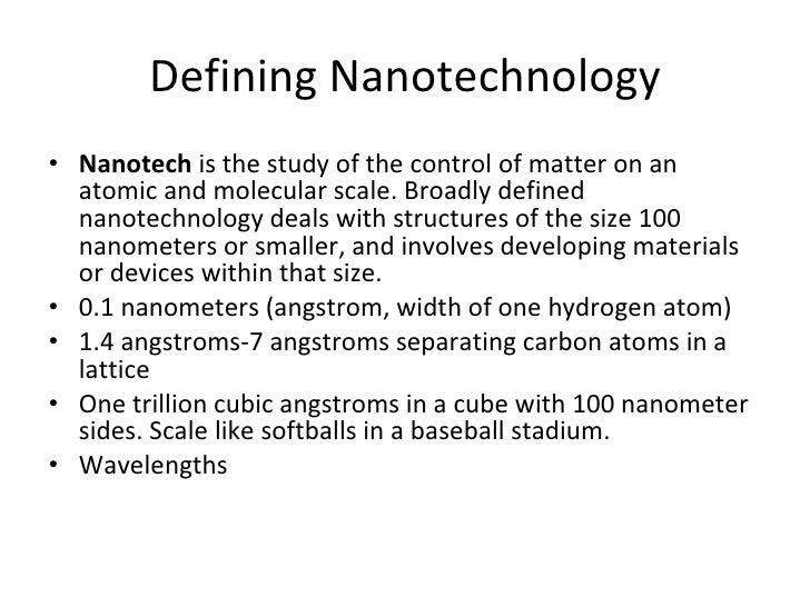 Nanotechnology Publications