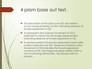 SUPRESSION, Suppression in Strabismus and Amblyopia.pptx