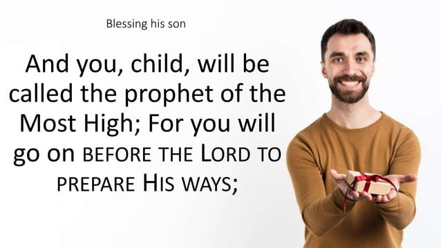 Surprise gift Luke 1:5-25; 57-79 | PPT