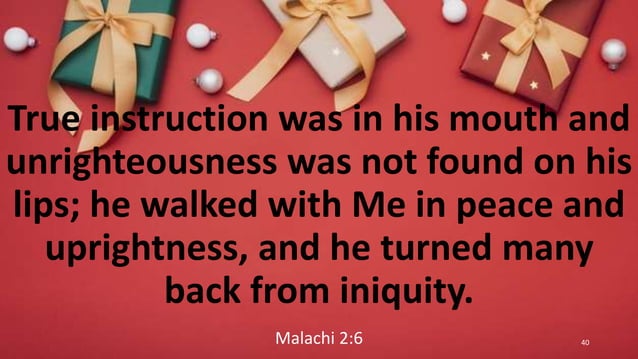 Surprise gift Luke 1:5-25; 57-79 | PPT