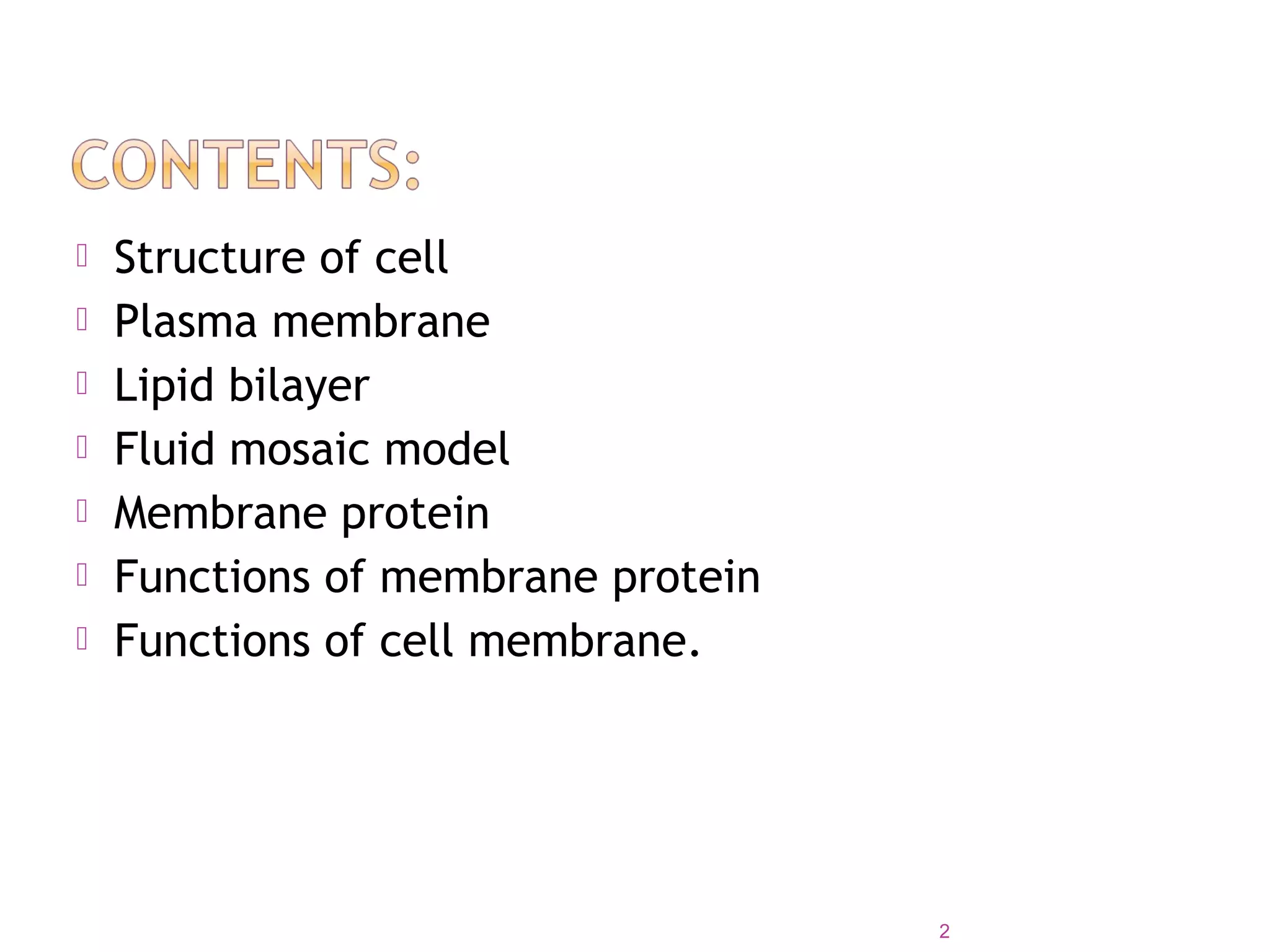 cell membrane supriya | PPT