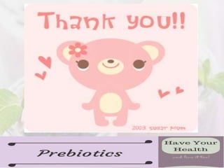 Prebiotics & Immunity