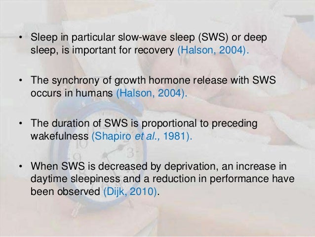 no slow wave sleep no slow wave sleep