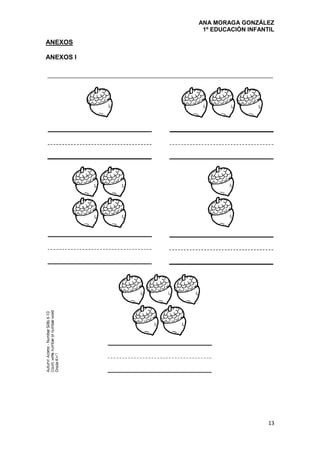 ANA MORAGA GONZÁLEZ
1º EDUCACIÓN INFANTIL
13
ANEXOS
ANEXOS I
 