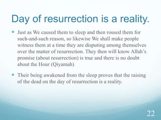 when they stood up and
said,…
 Declared their opposition while they were in council – such
as a king’s council or general assembly – which had passed a
decree to force people to worship idols and to forbid them
from worshipping. Decided to implement this decree through
killing and torturing.
 “What is the most virtuous struggle (jihad)?” The Prophet
said, “A word of truth in front of a tyrannical ruler.” (Musnad
Ahmad 18449)
20
 