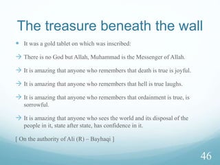  64. He said, "This is what we were seeking." And so they turned back retracing their
steps.
 65. Then they came upon a servant of Ours, whom We had blessed with mercy from
Us, and had taught him knowledge from Our Own.
 66. Moses said to him, "May I follow you, so that you may teach me some of the
guidance you were taught?"
 67. He said, "Surely You cannot have patience with me”.
 --To withstand the teaching method employed by Khidr and not that Musa (As) would
not be able to withstand the knowledge
 -- Musa (As) returned from the meeting place to the people and found they started
worshipping the calf. He was filled with rage, threw down the tablets and dragged his
brother toward him. Allah had told him about that while he was at the meeting place
but didn't do anything like what he later did. -- Sura Araf
38
 