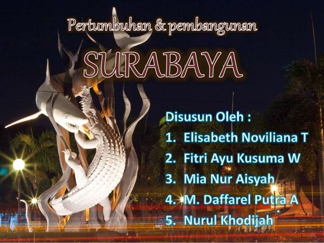 Pertumbuhan Dan Perkembangan Kota Surabaya Dari Masa Ke Masa