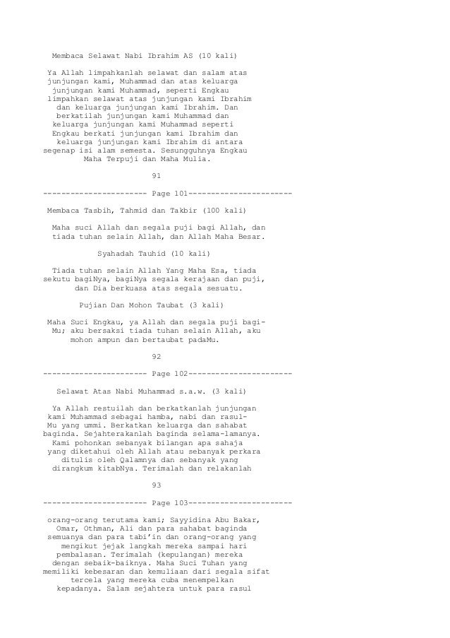 Surah Yasin Dan Tahlil Full