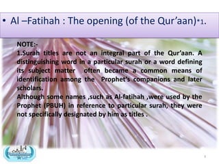 The Meaning of Surah 01 Al-Fatihah (The Opening) From Holy Quran ( )  Bilingual Edition Audiobook