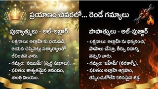 Surah_Al-Infitar / సూరా అల్-ఇన్ఫితార్ (ఆకాశం చీలిపోయేది) | PPTX