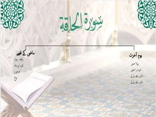 Surah al Haqqah 2021 Urdu
