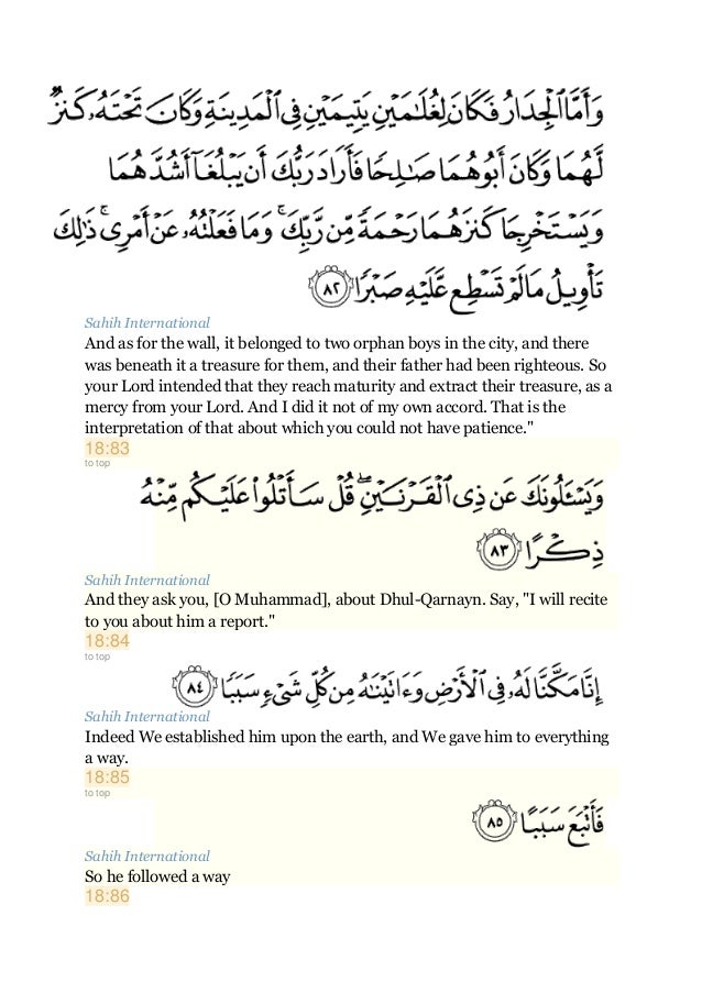 Inilah Surah Al Kahf Slideshare 