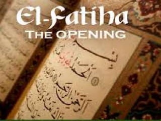 Surah fatiha New PPT URDU